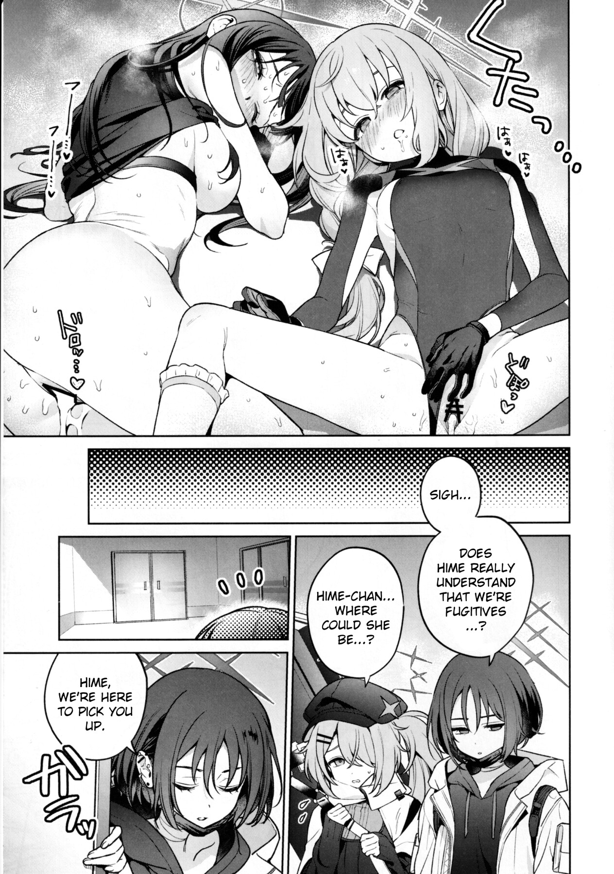 Hentai Manga Comic-A Book About Teaching Saori and Atsuko How to Study-Read-30